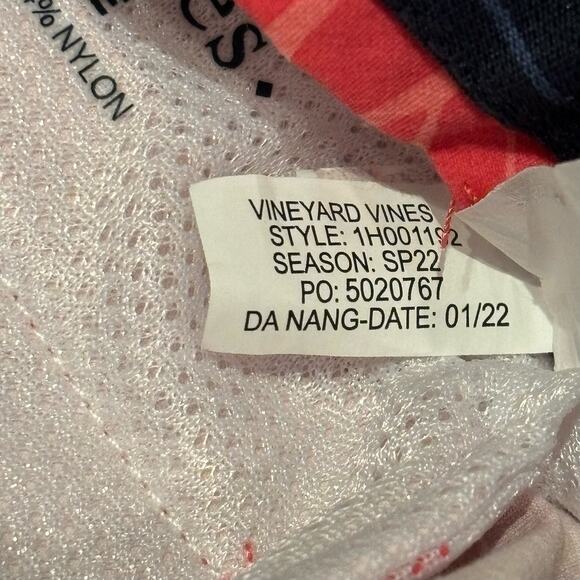 Vineyard Vines Mens Breaker Shorts Bloom Pattern Pink 8" Inseam Sz 28 - Picture 6 of 8